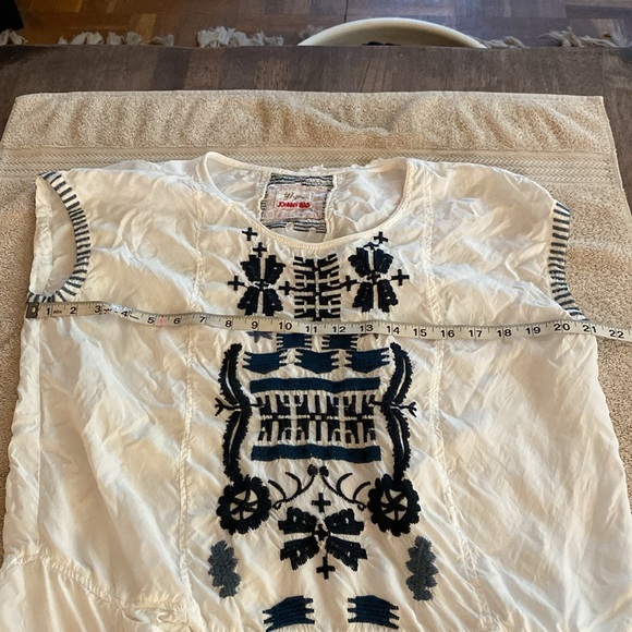 Johnny Was/Biya Johnny Was bohemian Aztec style dress w/ embroidery & pockets - Picture 14 of 15